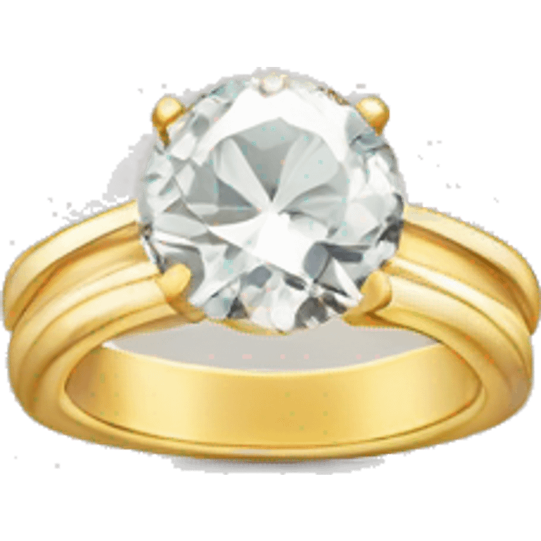 ring with big diamond emoji