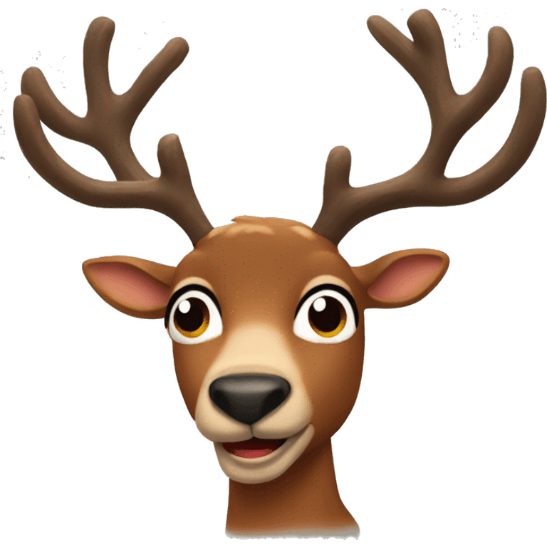 Rudolph emoji