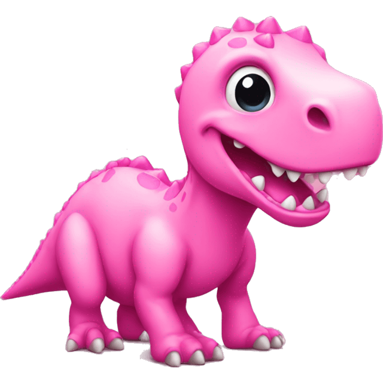 Pink Dino emoji