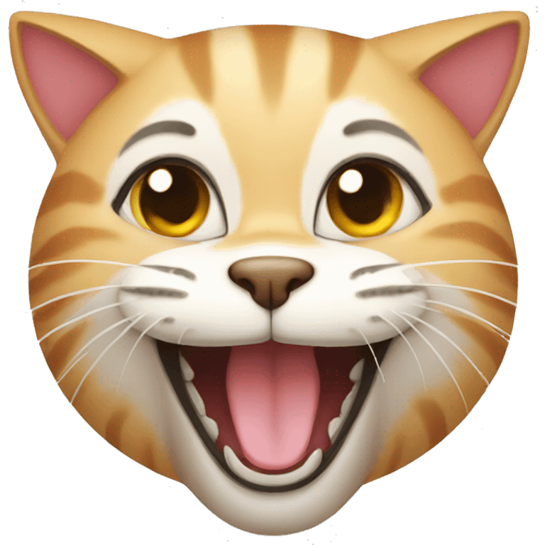 cats happy emoji