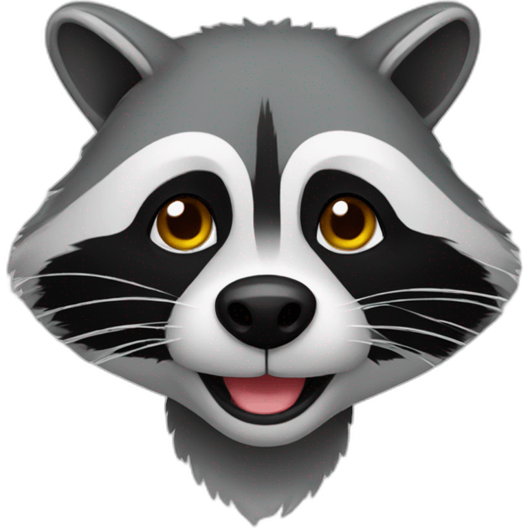 Raccon humain emoji