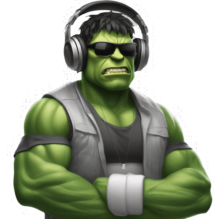 Dj hulk emoji