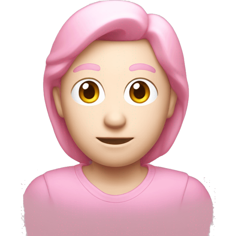 Light pink Nintendo  emoji