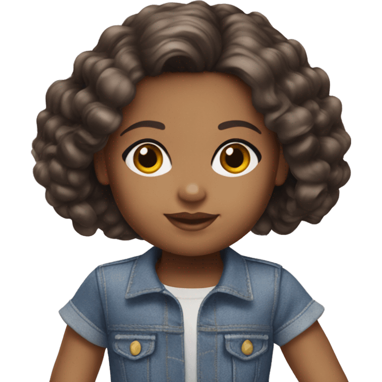 american girl doll emoji