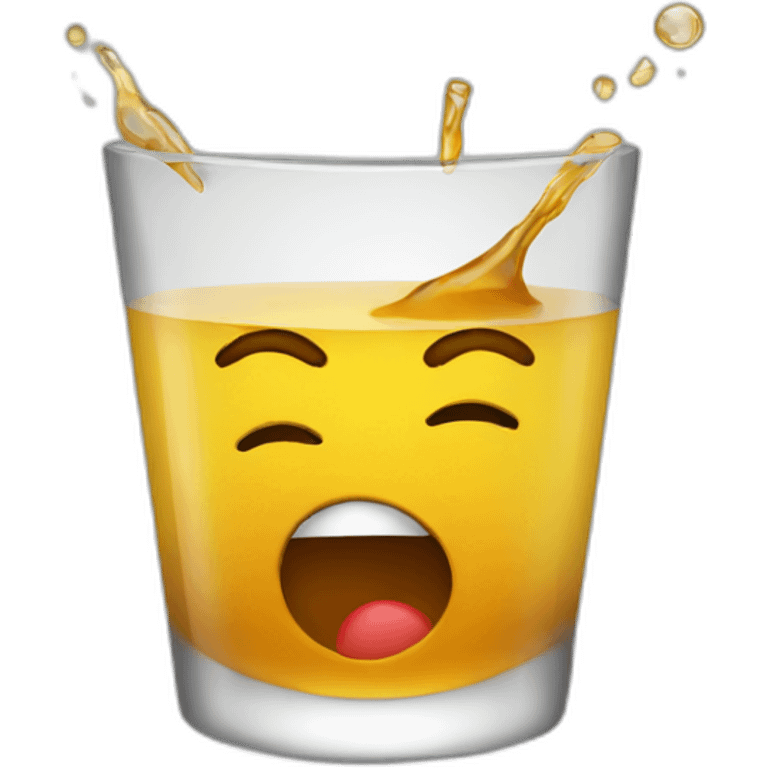 alcohol shot emoji