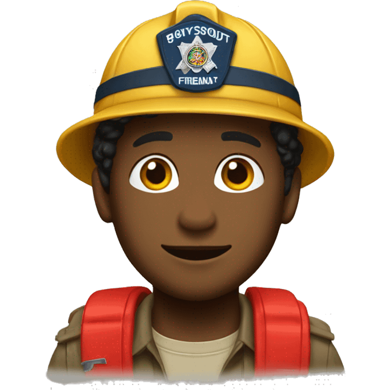 boyscout fireman emoji