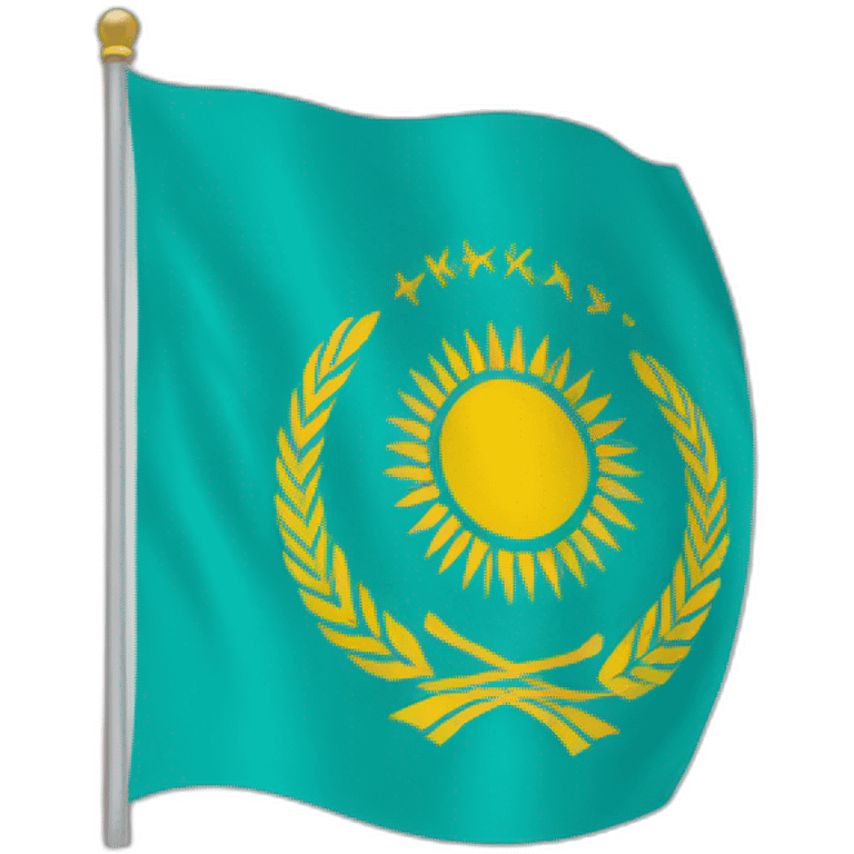 Flag of kazakhstan emoji