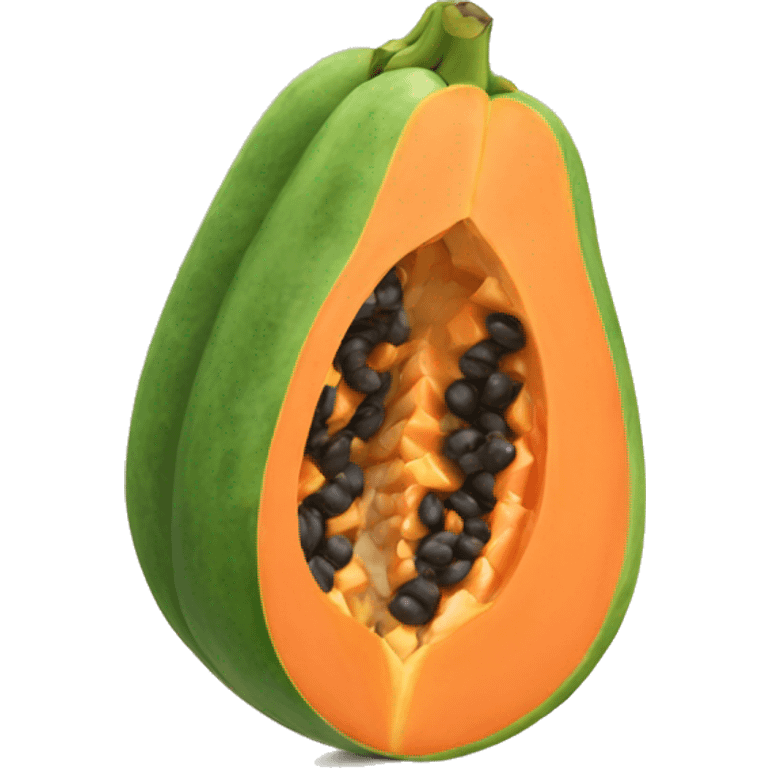 Papaya  emoji