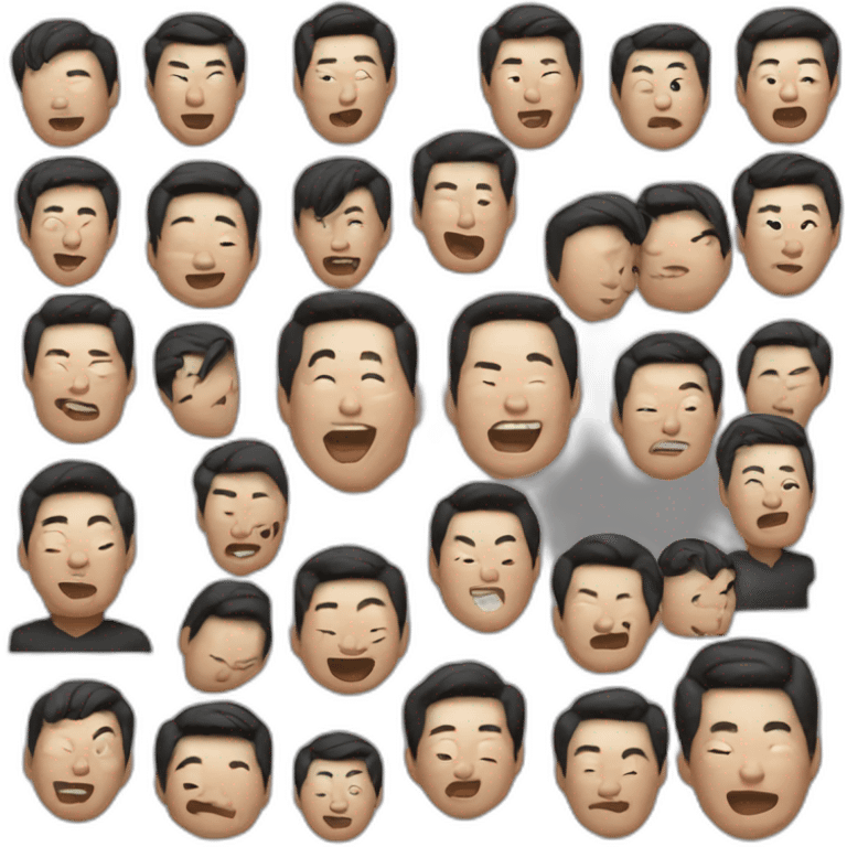 Kim Hun un choquer emoji