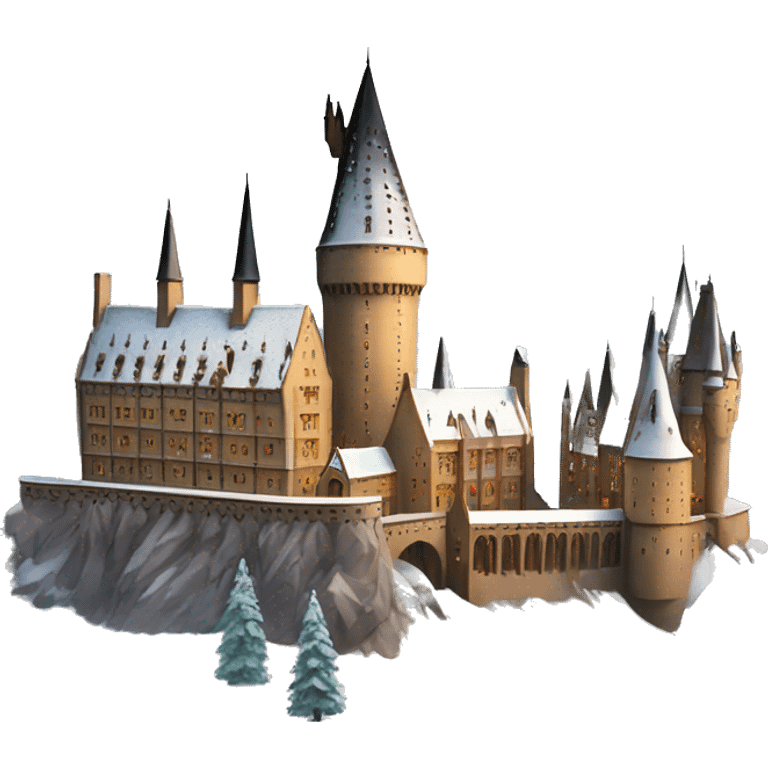 Hogwarts in Winter emoji