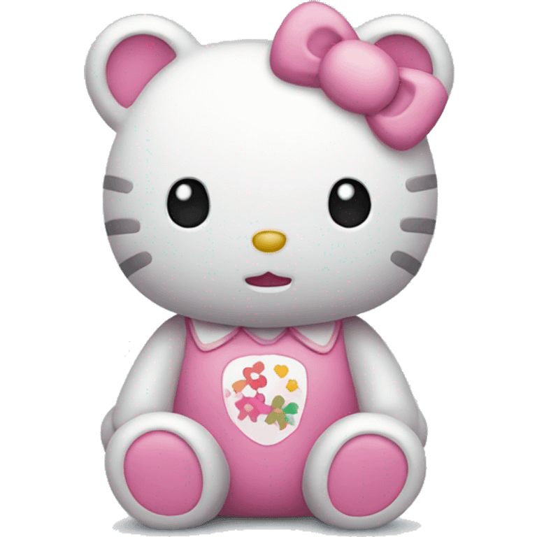 Hello kitty bear emoji