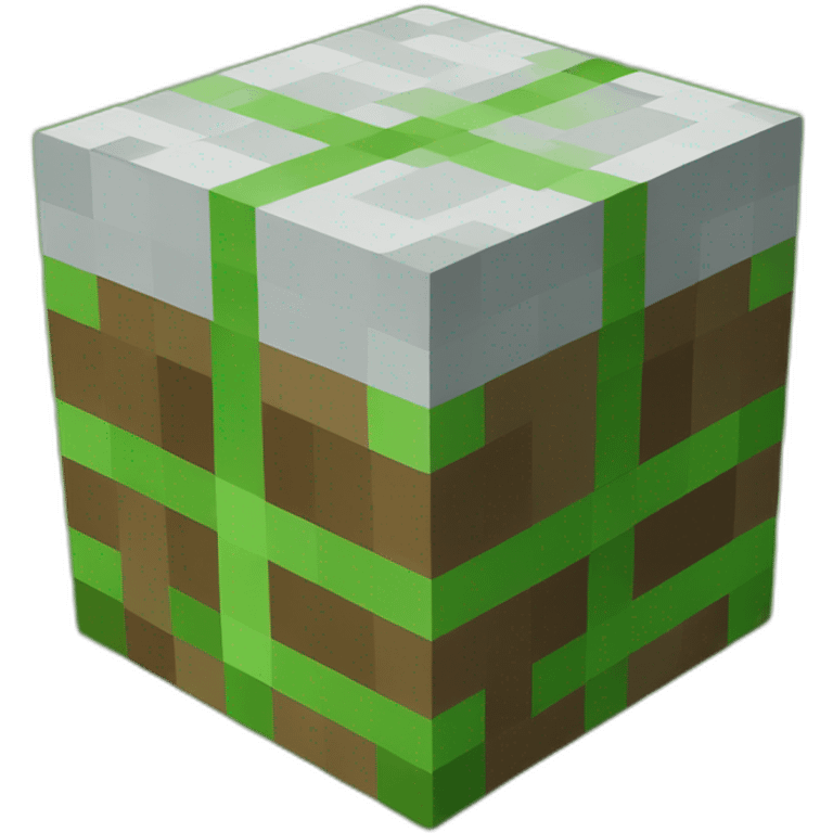 Minecraft grass block emoji