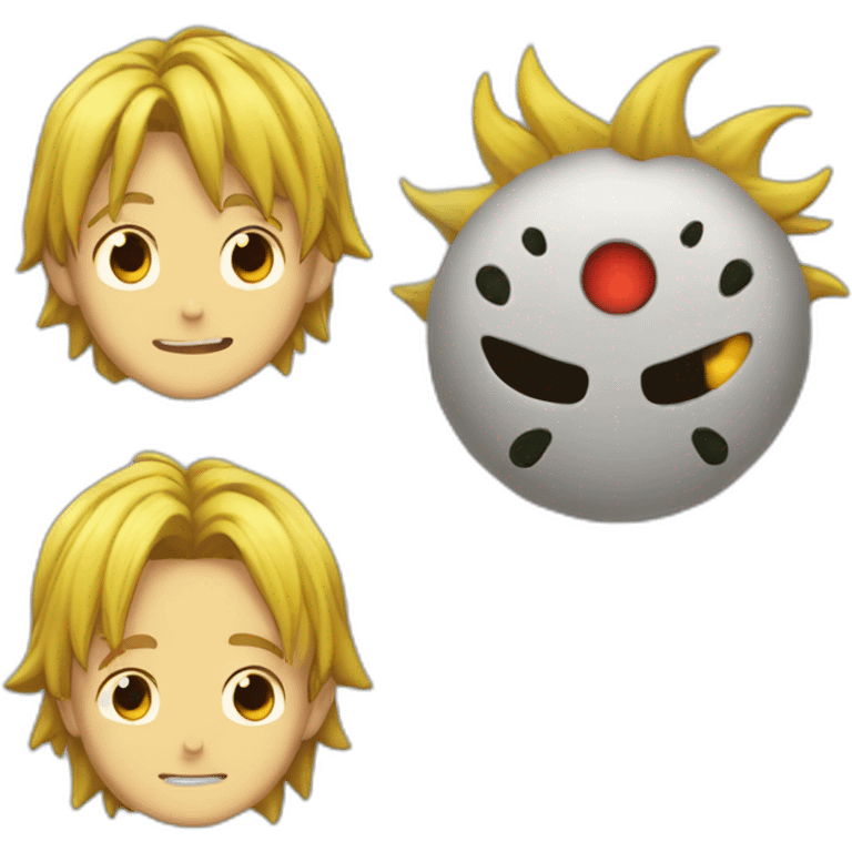 meliodas with mark of the demon emoji