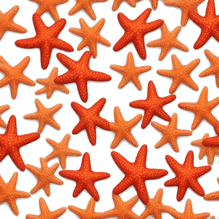 Starfish red  emoji