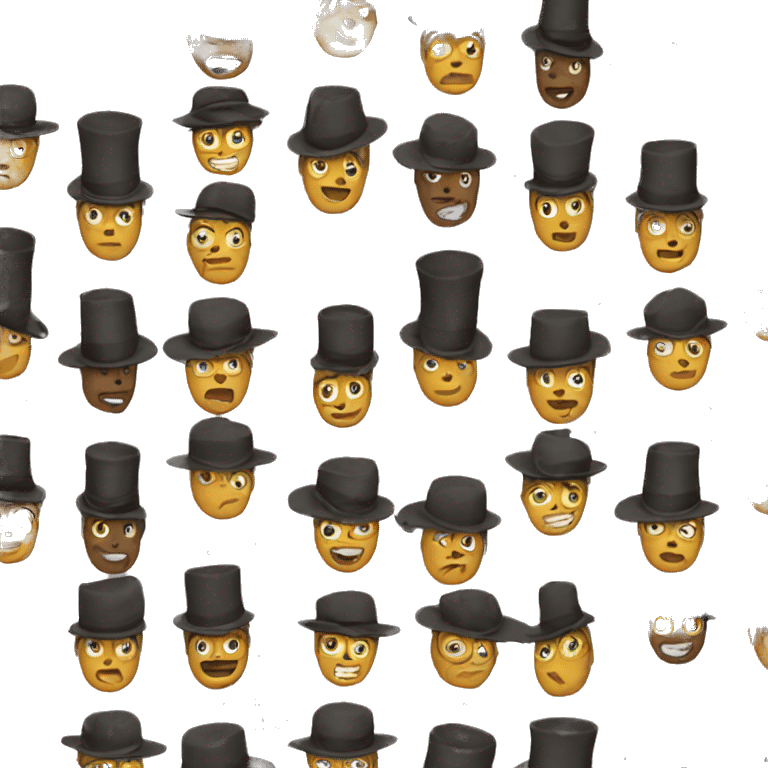 Crap hat emoji