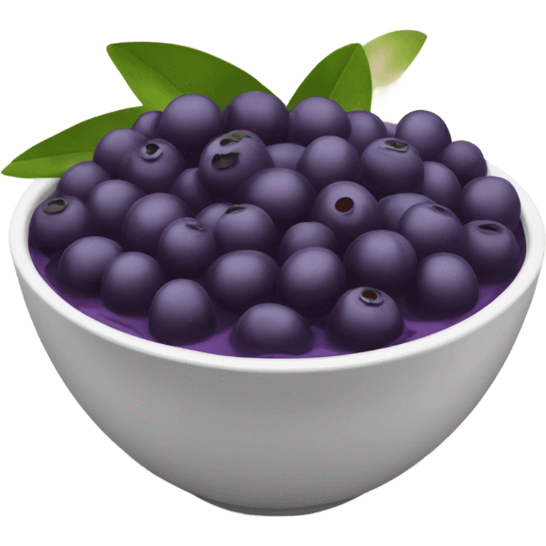 açaí bowl emoji