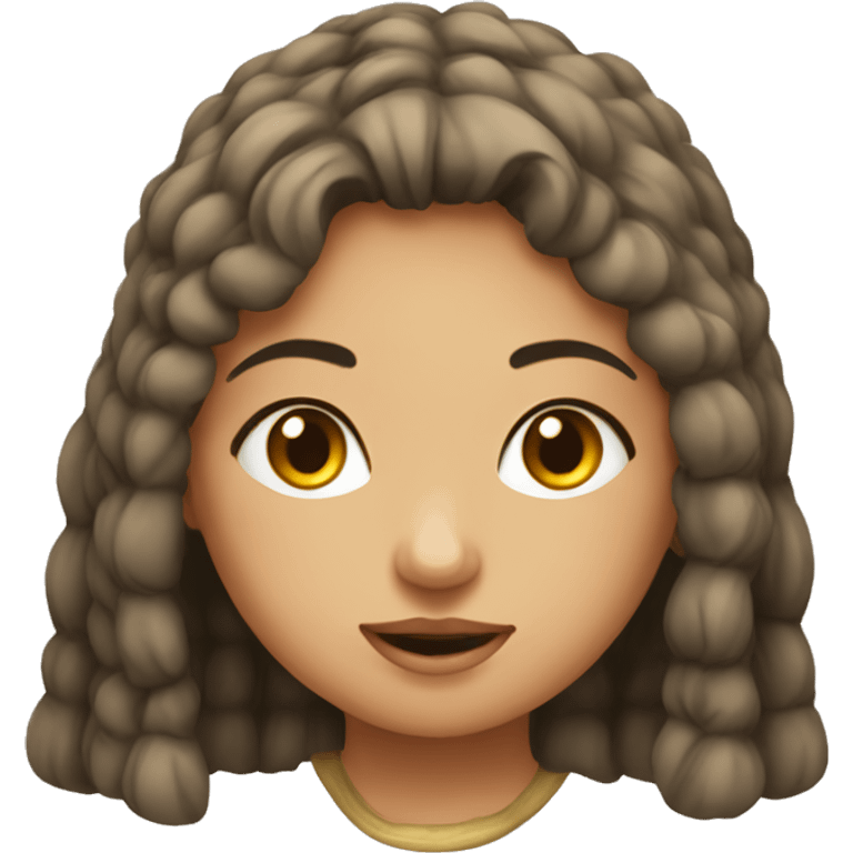 Fille sud asiantique emoji