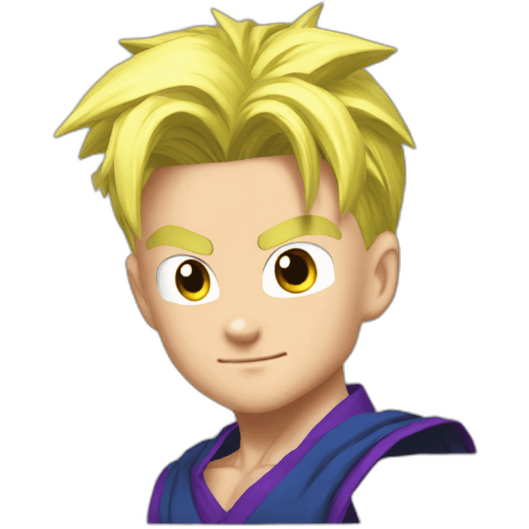 Gohan fusion trunks emoji