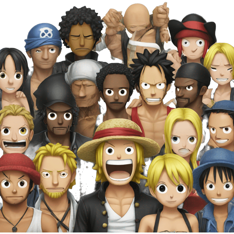 One piece crew emoji