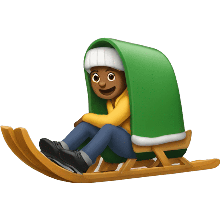 Toboggan emoji