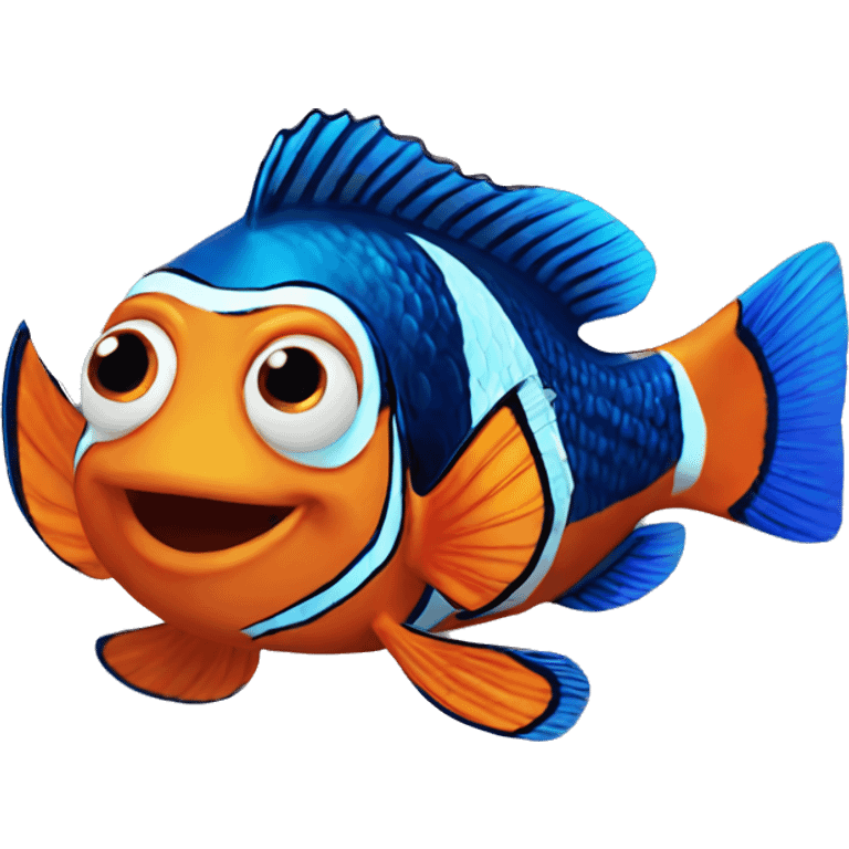 Nemo fish like emoji