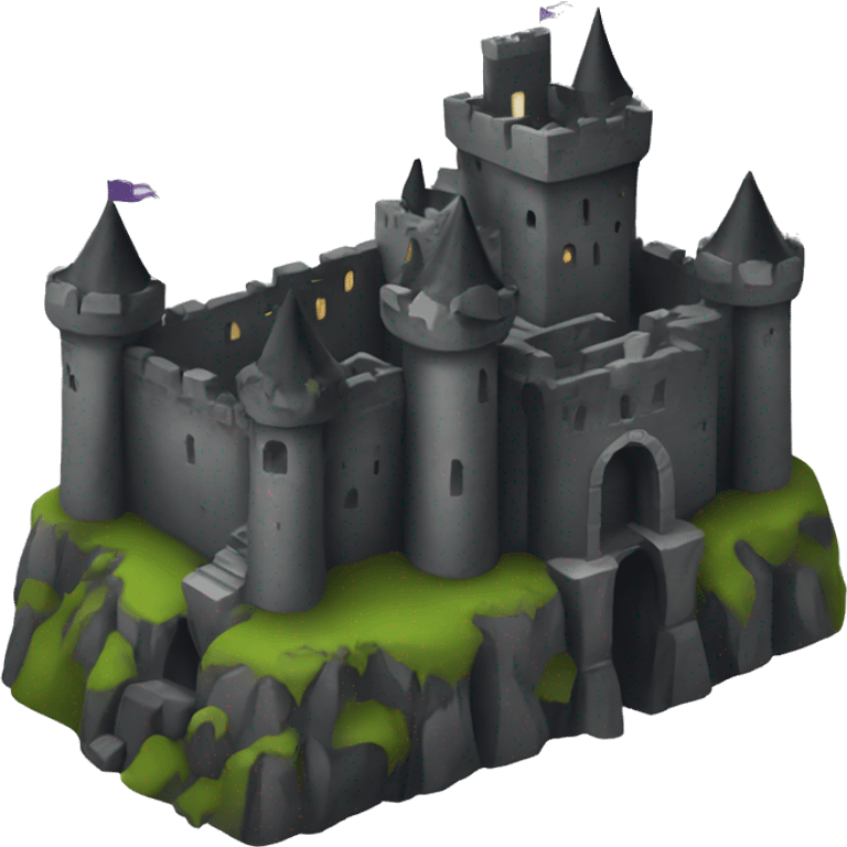 dark castle emoji