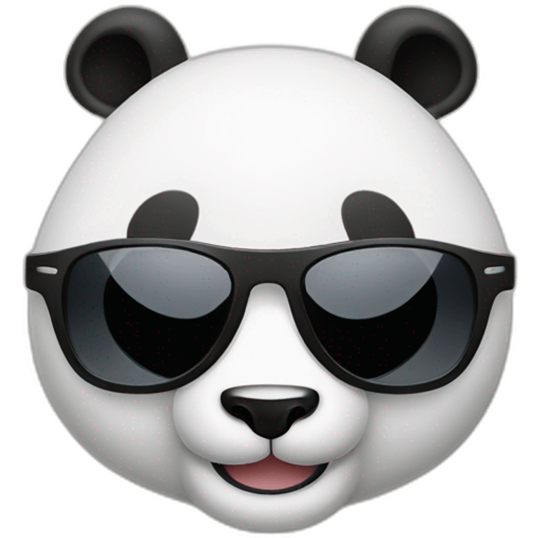 Shifu master panda kung fu flexing sunglasses emoji