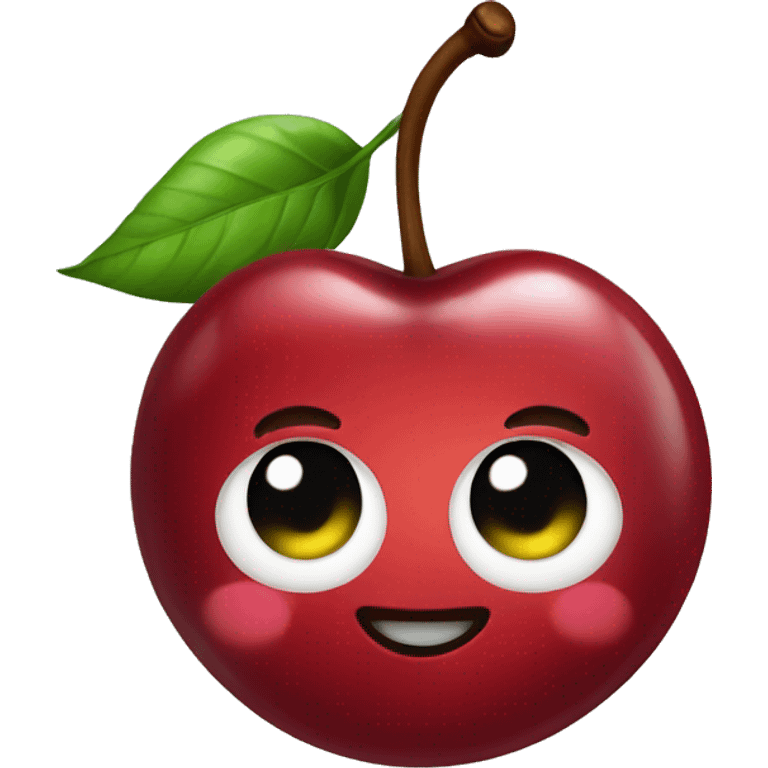 Cute cherries  emoji