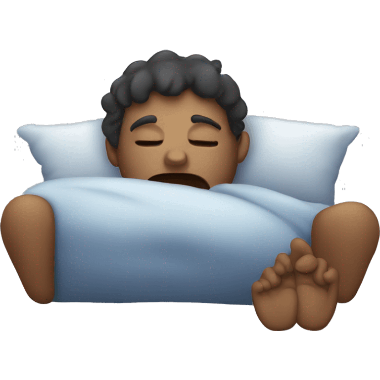 Sleepy emoji