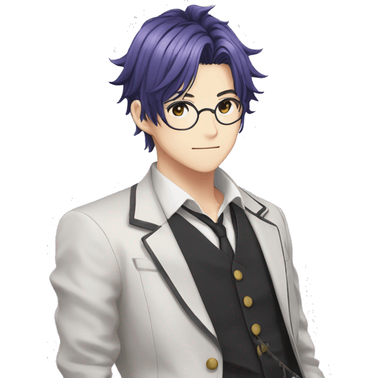 doppo kannonzaka from hypnosis mic emoji emoji