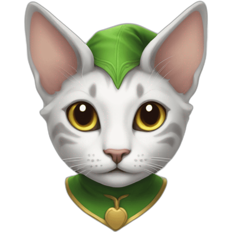 Elf cat emoji