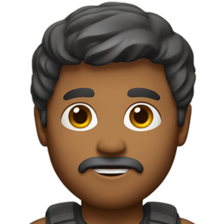 Memoji of Gigachad emoji