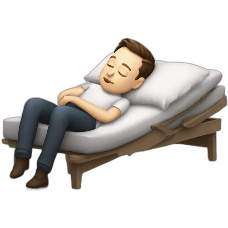 Sleeping-elon-musk emoji