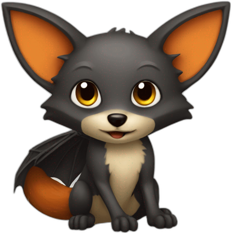 bat fox emoji