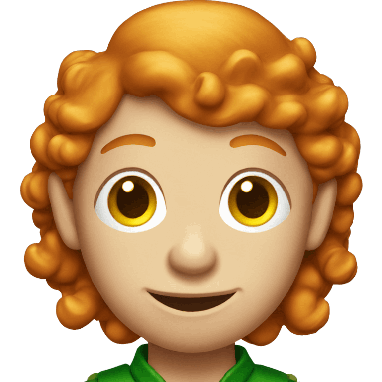 Ginger christmas elf  emoji