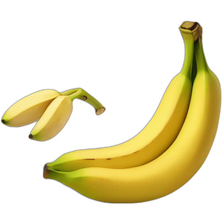 banane dans une peche emoji