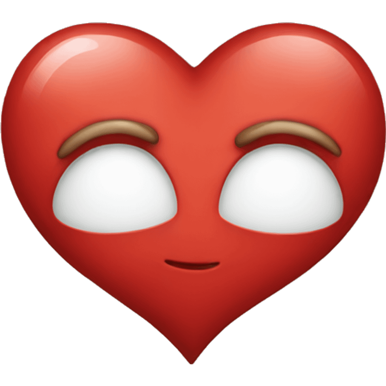 red heart  emoji