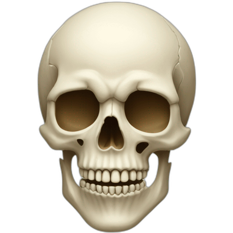 Skull head emoji