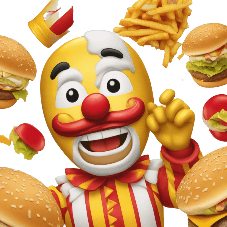 payaso mc donalds emoji