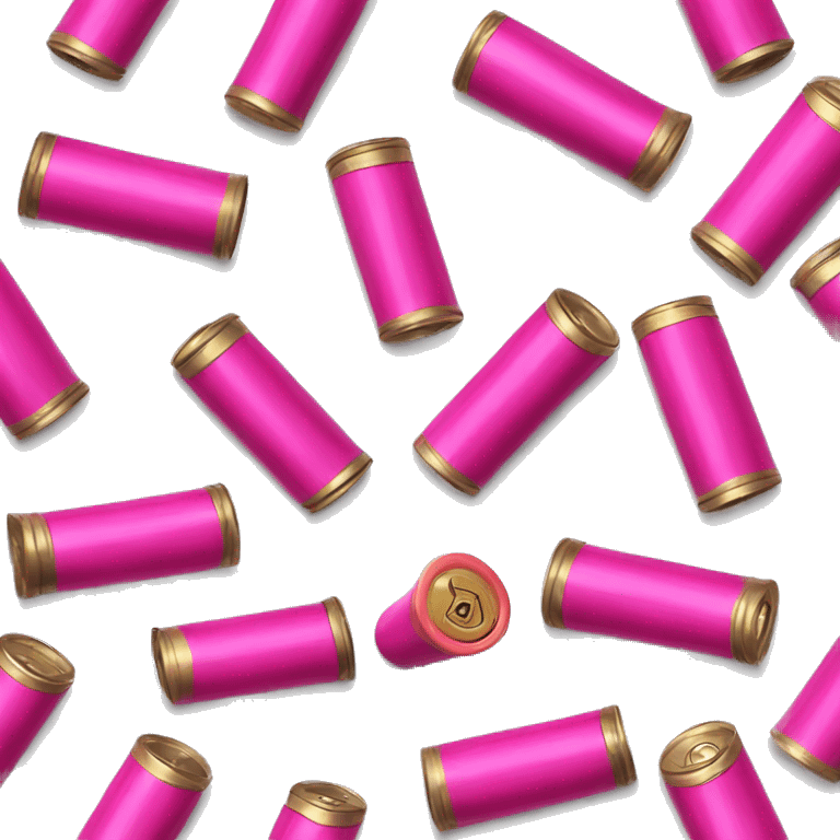 Realistic hot pink Shotgun shell emoji