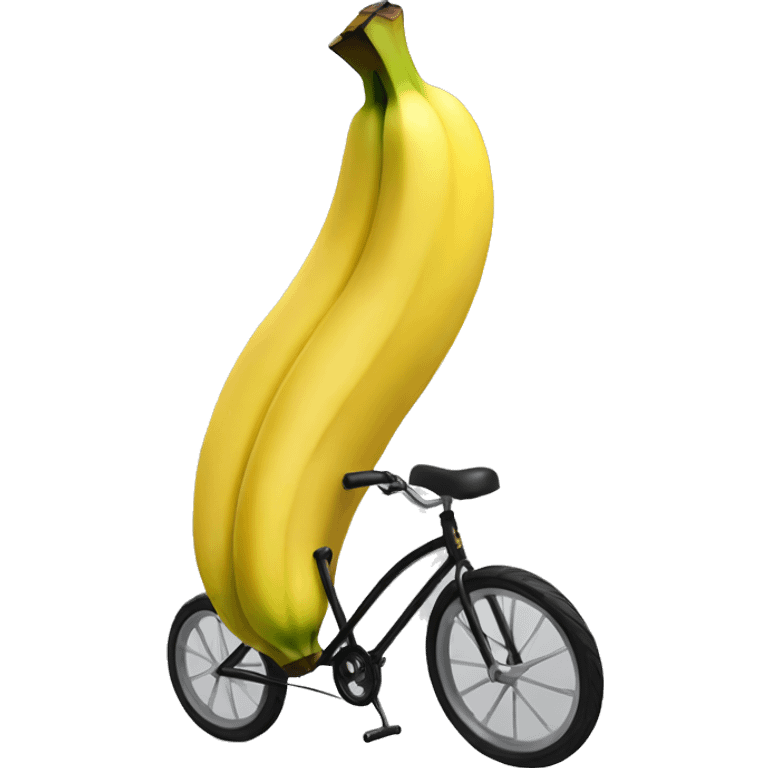 banana on a unicycle emoji