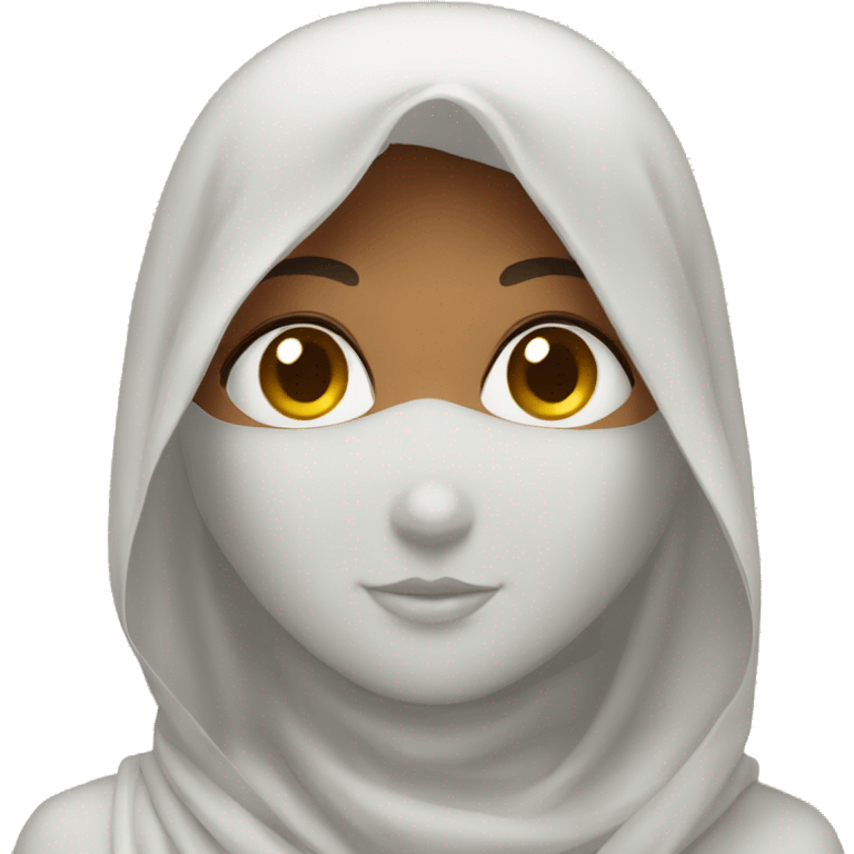 A veiled girl emoji