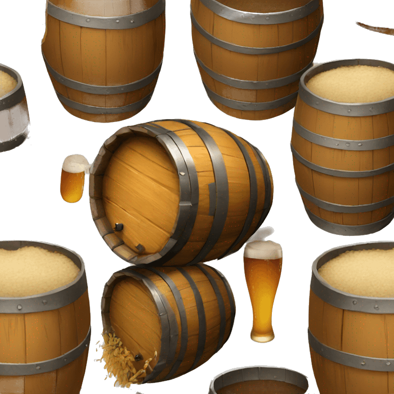  barrel of beer emoji