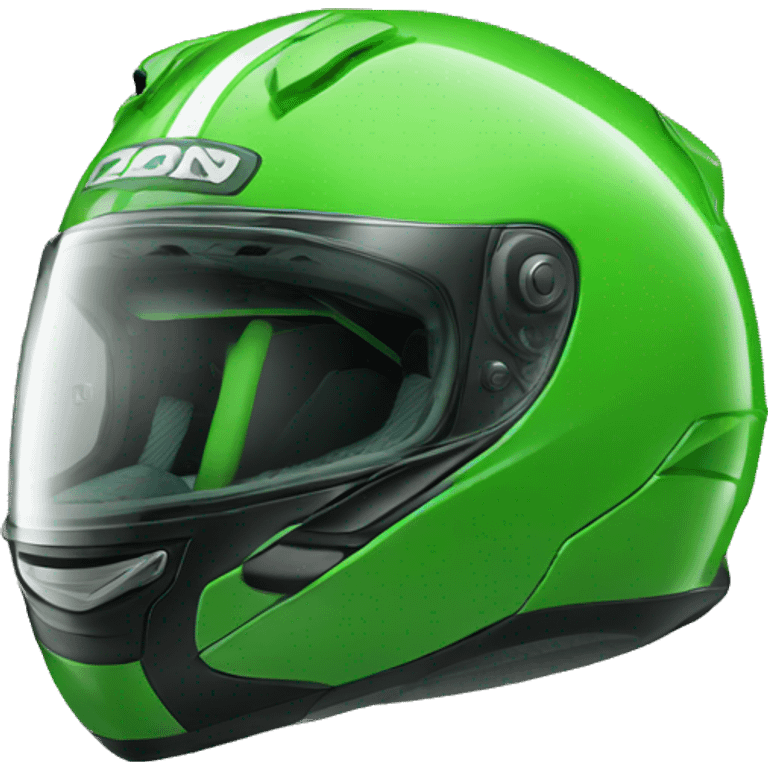 green motorbike emoji