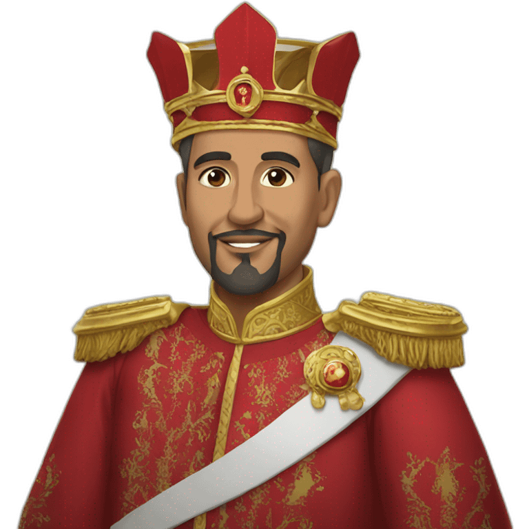 king of Morocco mohamed 6 emoji