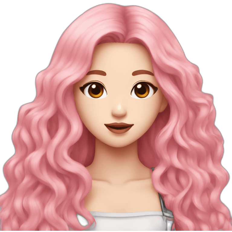 blackpink rose emoji