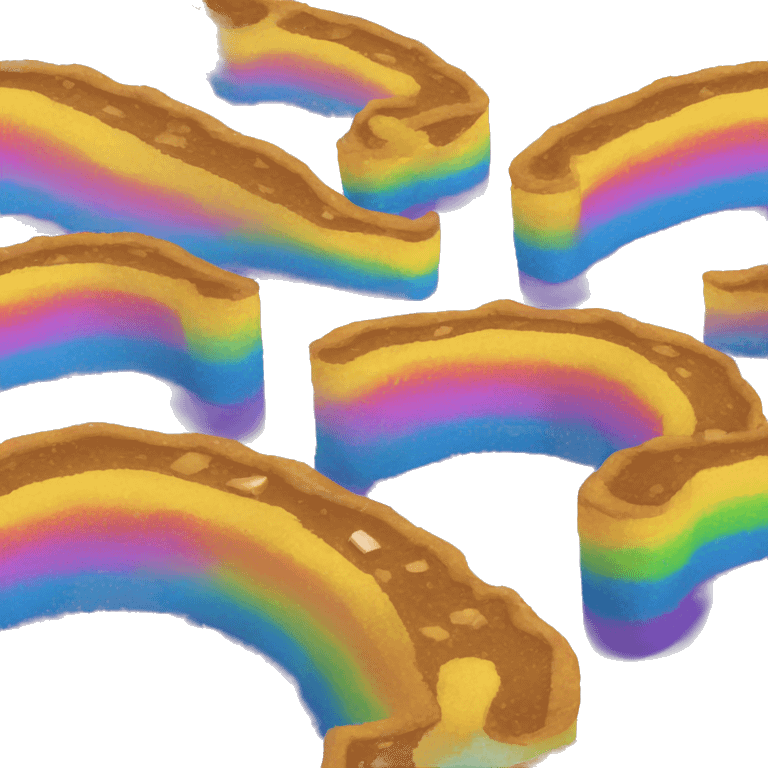 Rainbow road emoji