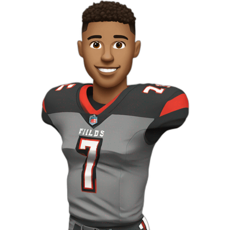 justin fields emoji