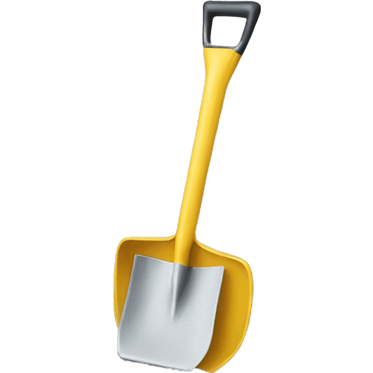 Yellow shovel emoji