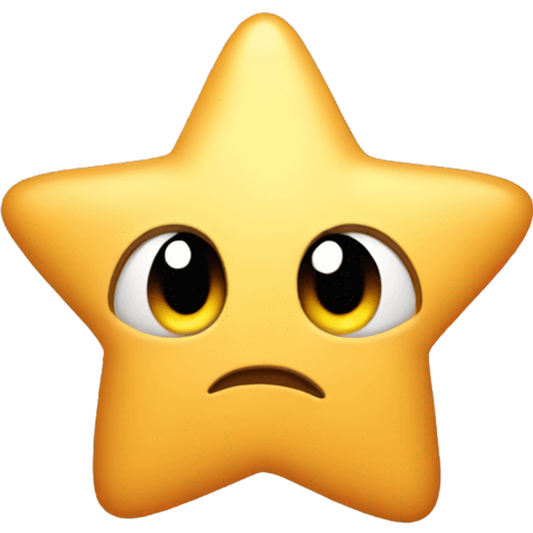 Cute star  emoji